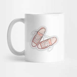 Lovely Sneakers Illustration Mug